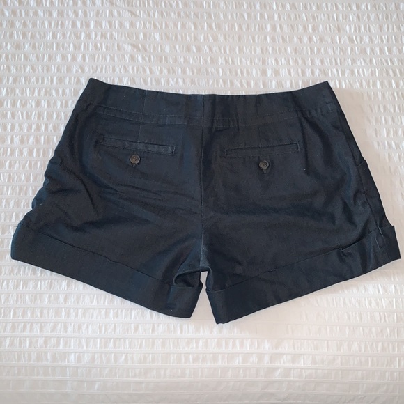 Navy Stretch Shorts - Picture 2 of 4